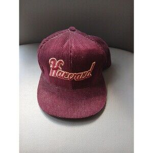Vintage corduroy Harvard snapback